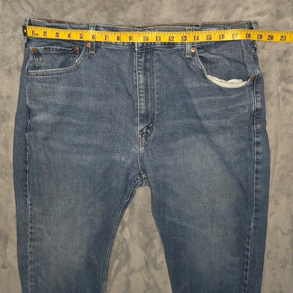 Levis 505 Jeans Mens 40x32 Measures 38x30 Blue Straight‎ Leg